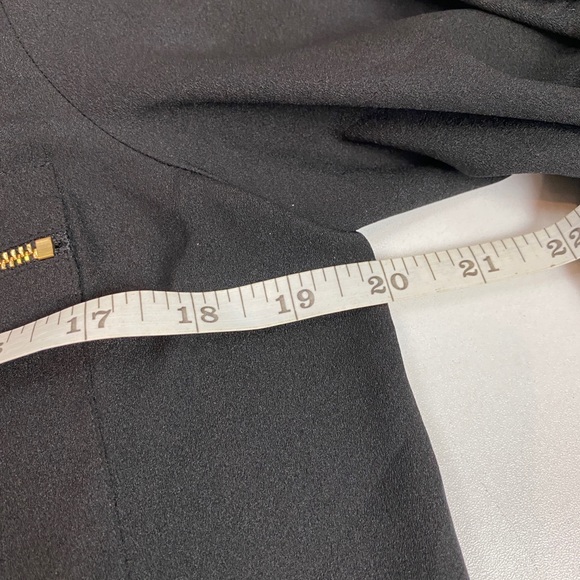 Calvin Klein Zip Pocket Roll Tab Blouse - Picture 9 of 9